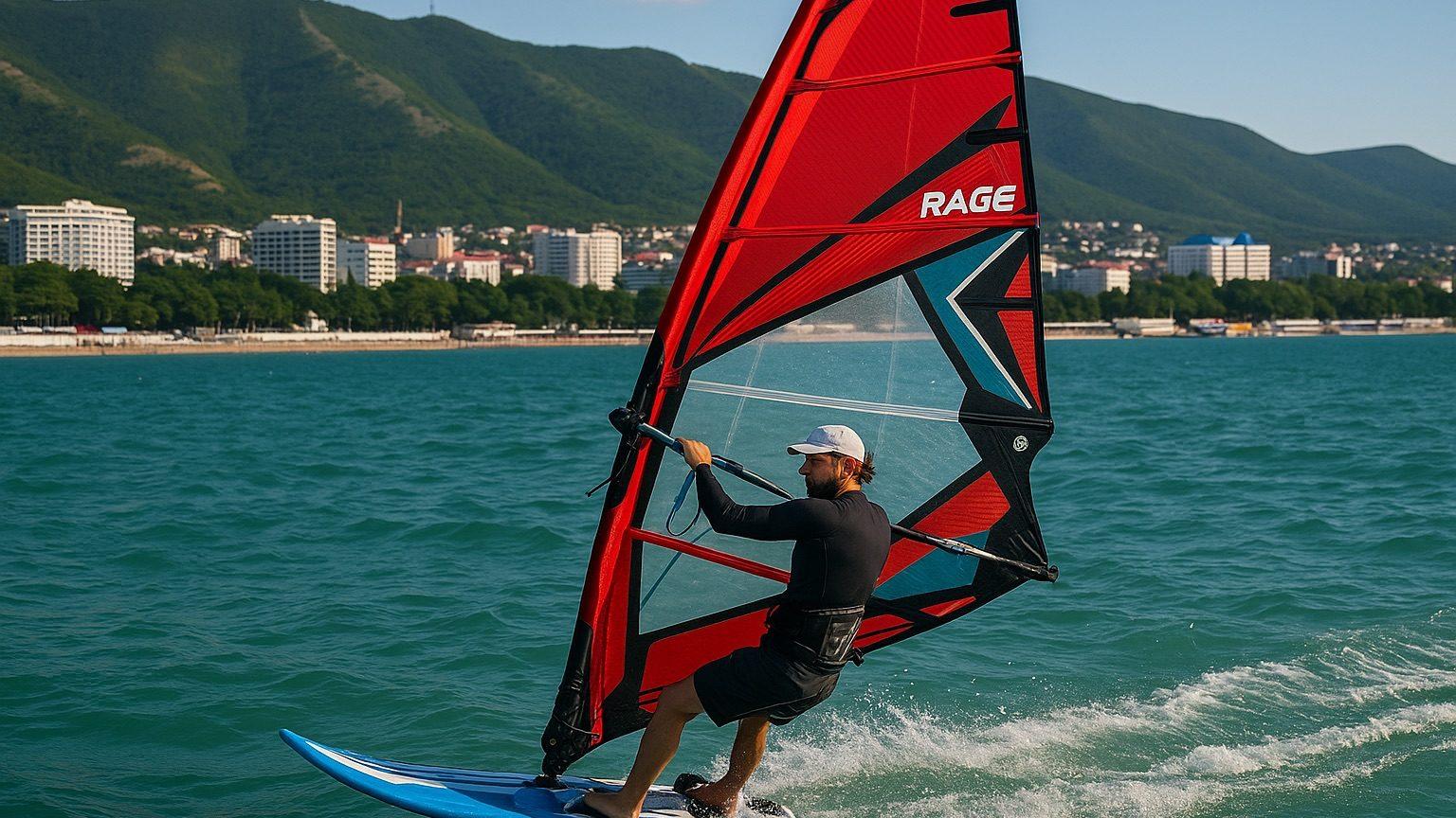 виндсерфинг в Геленджик