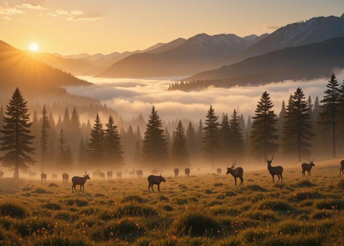 Алтайские маралы и традиции пантолечения
