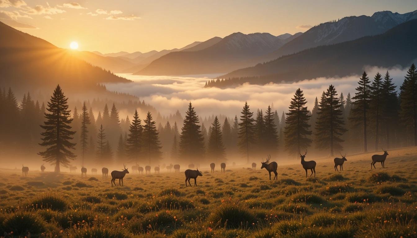 Алтайские маралы и традиции пантолечения