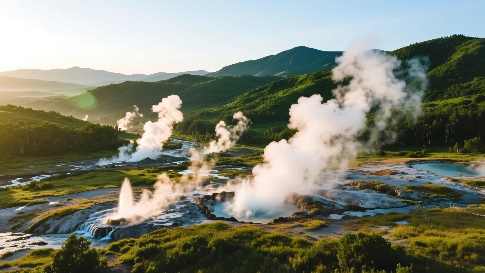 Долина гейзеров и горячие источники