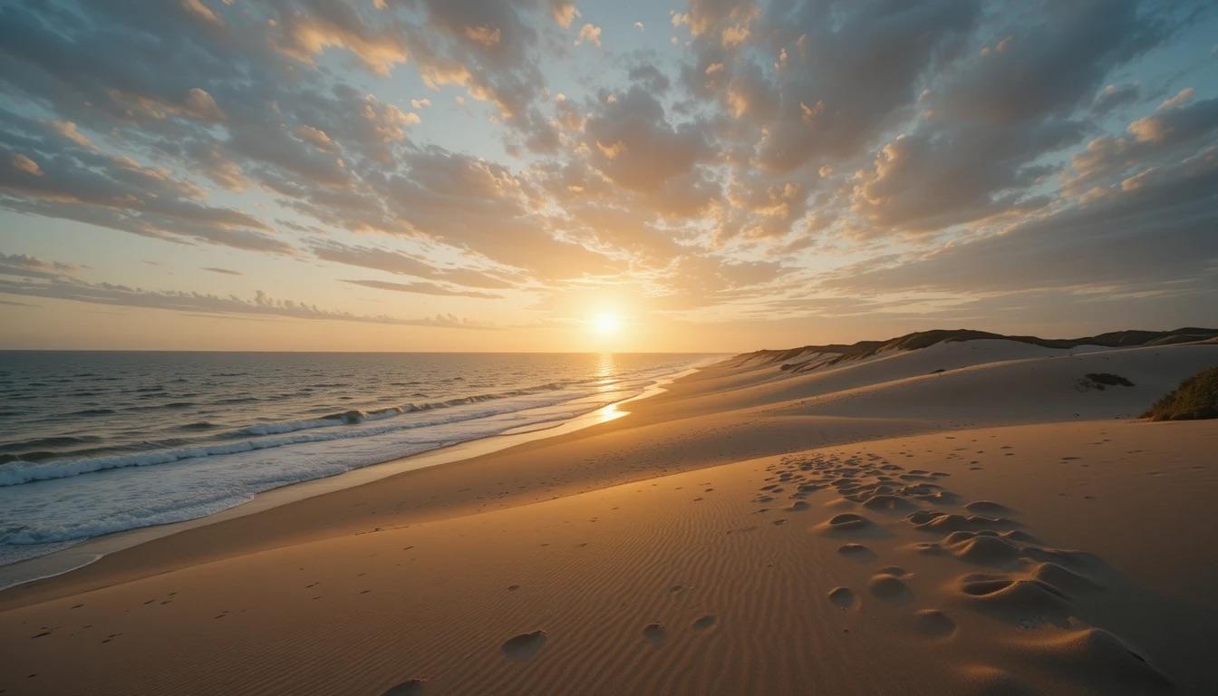 Куршская коса: песчаные дюны и Балтийское дыхание