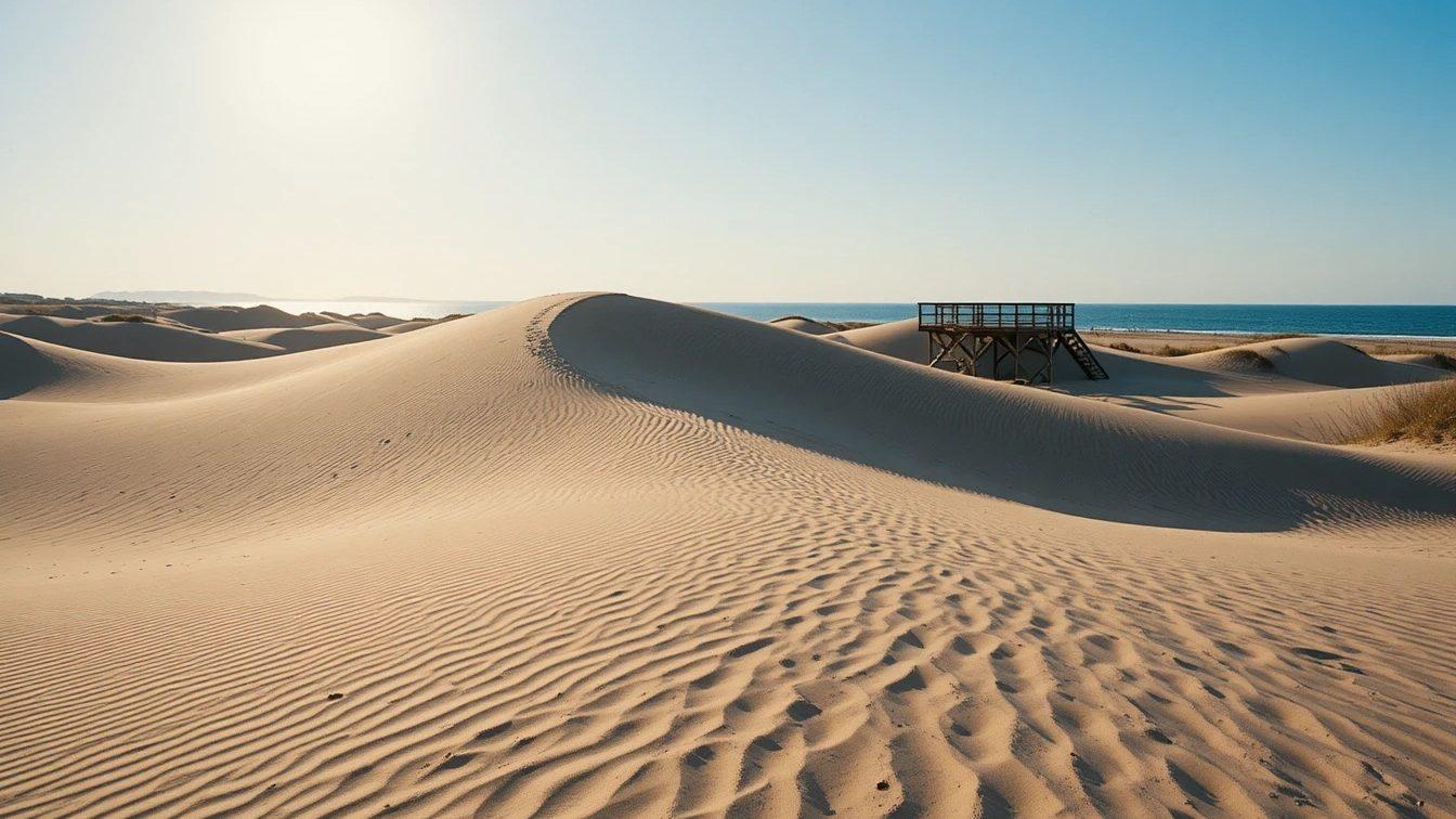 Песчаные дюны — «танцующие горы»
